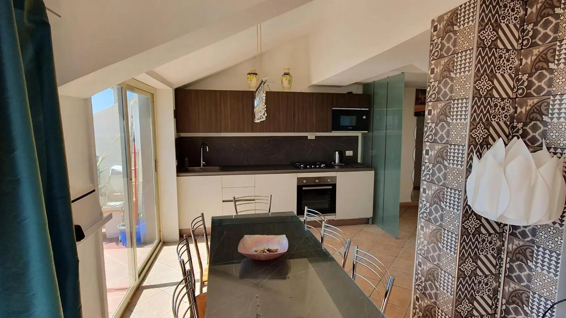 Apartment Ferienwohnung Penthouse Taormina Italien